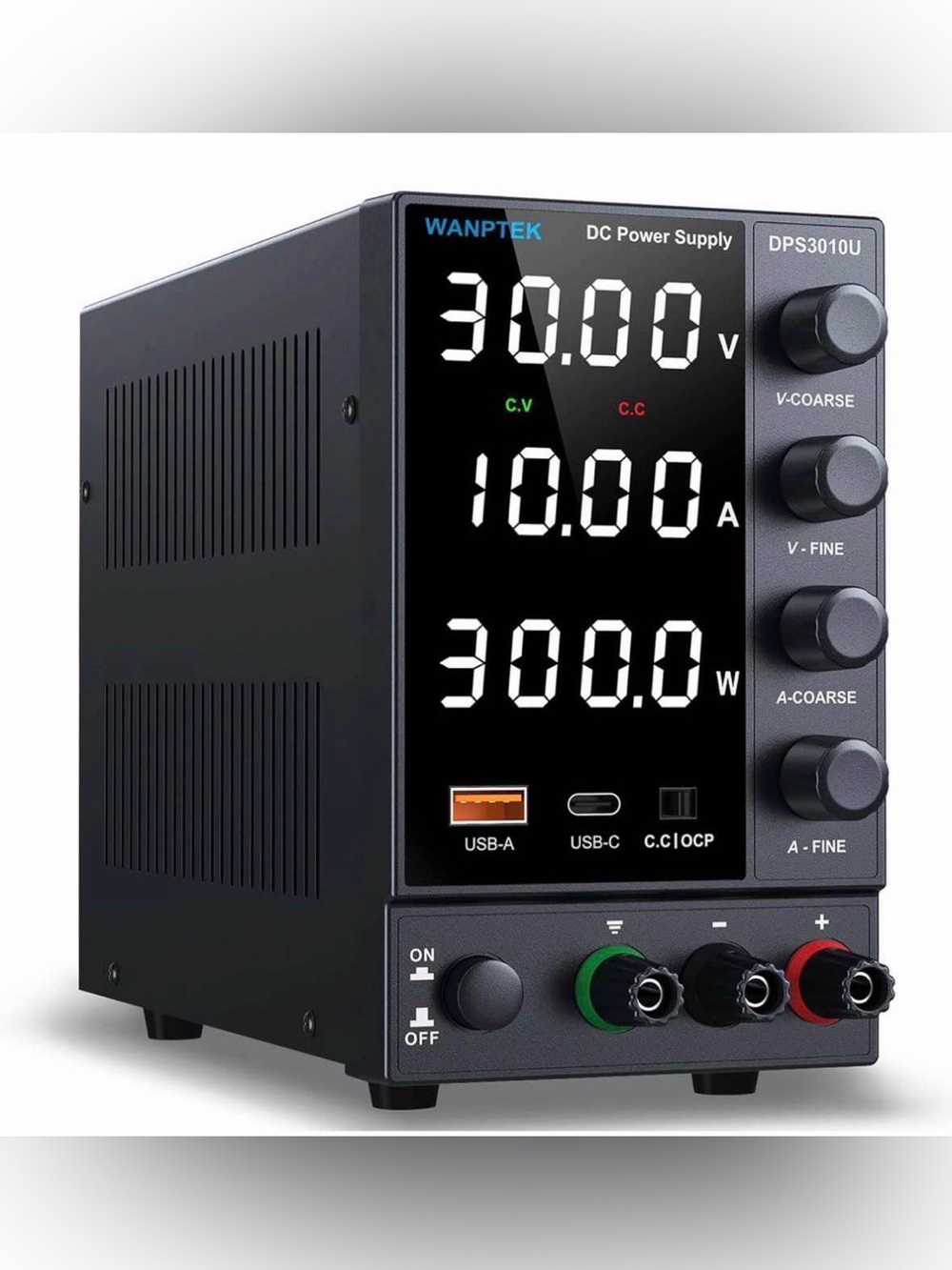 DC Power Supply Variable 0-30V 0-10A